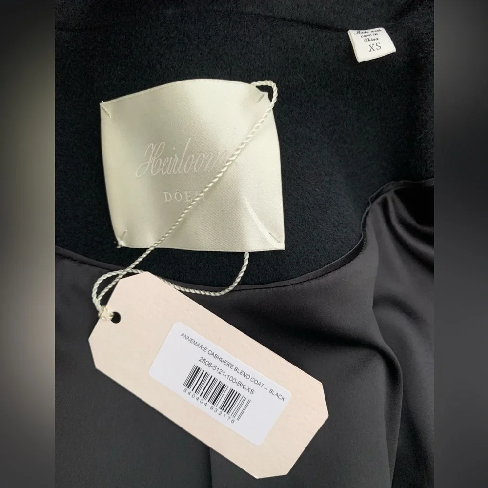 DÔEN Heirloom Annemarie Cashmere Blend Coat NWT - Picture 11 of 12